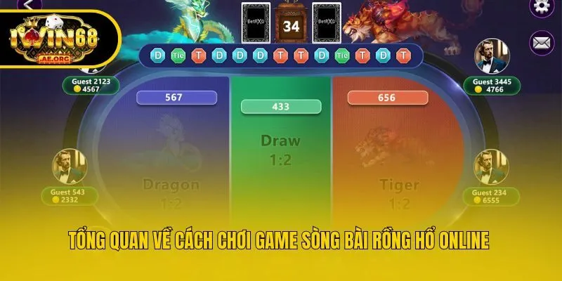 Tổng quan về cách chơi game sòng bài rồng hổ online